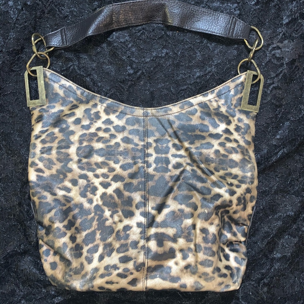 Cheetah print purse